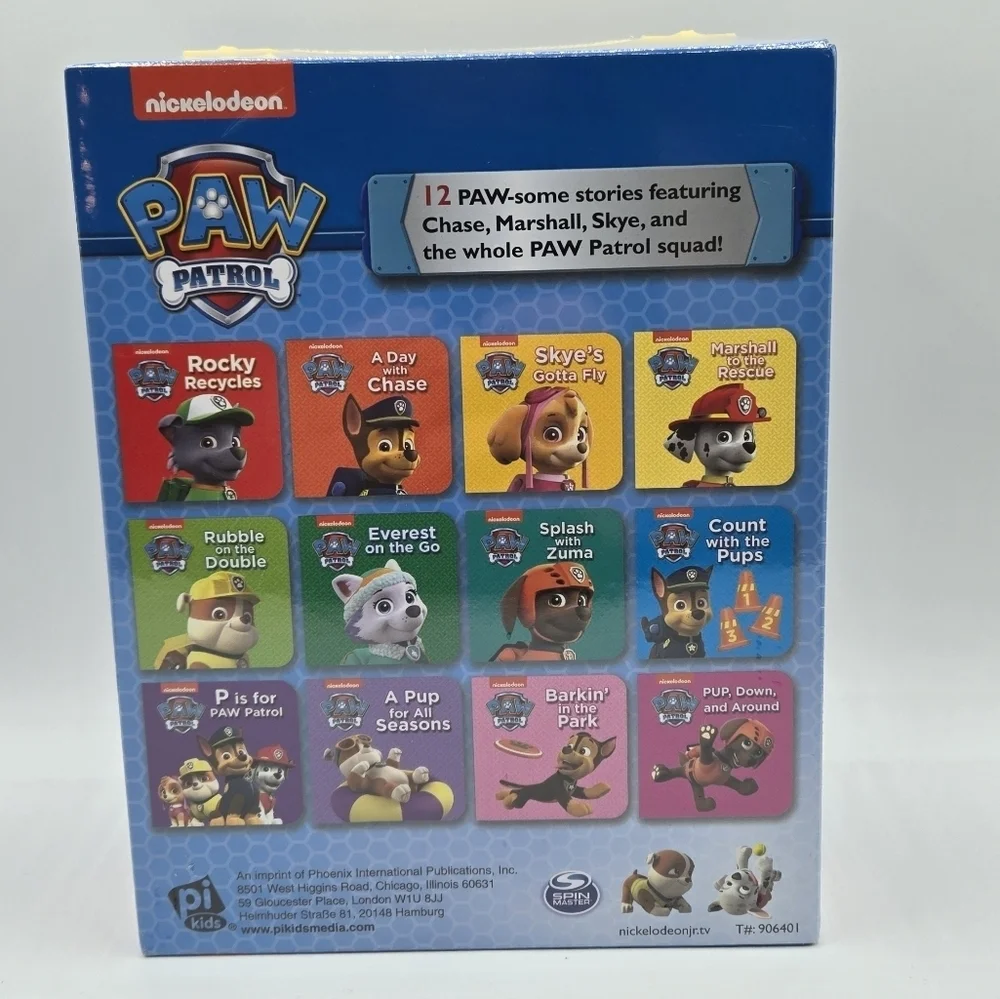 Nickelodeon Paw Patrol Book Block 12 Board Books